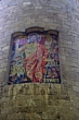 Mozaika Chrystusa Zmartwychwstałego na kośiele od strony wschodniej 